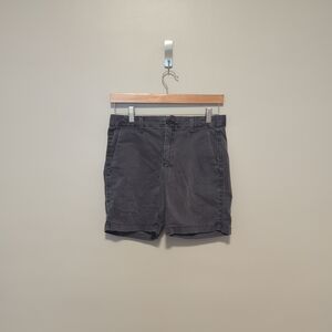 GAP Gray Bermuda Shorts Casual Cotton Blend